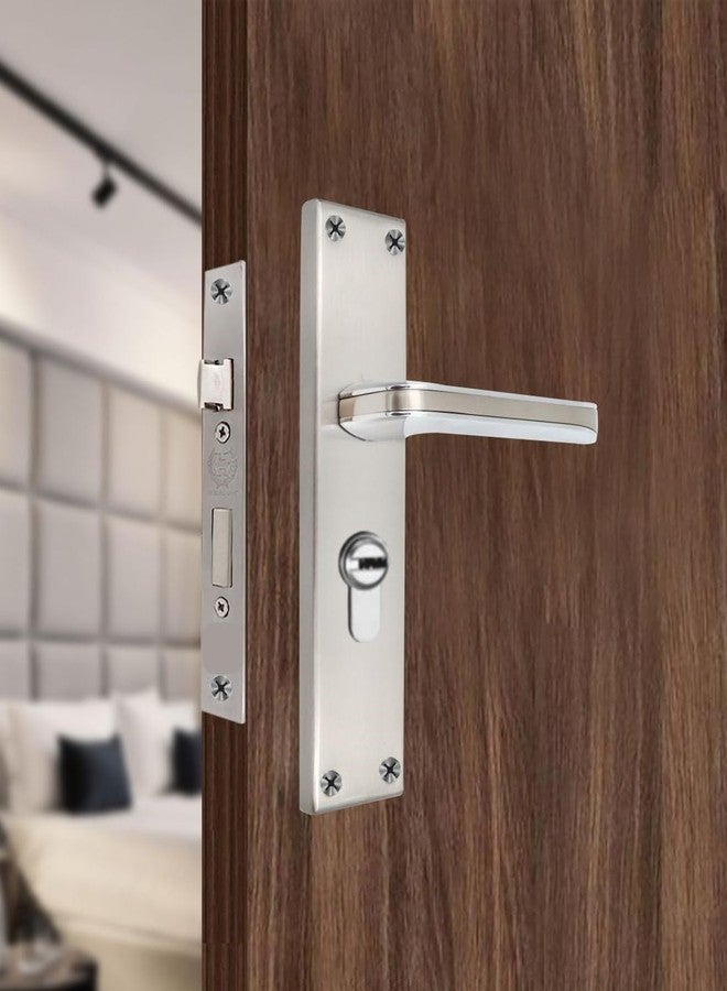 Harrison Door Locks for Main Door, Door Lock for Bedroom, Mortise Door Lock Set, Mortise Door Handle, Door Locks Handlesets with 3 Key | CP Matt Finish | 95537 | for Office/Hotel/Home - Image 4